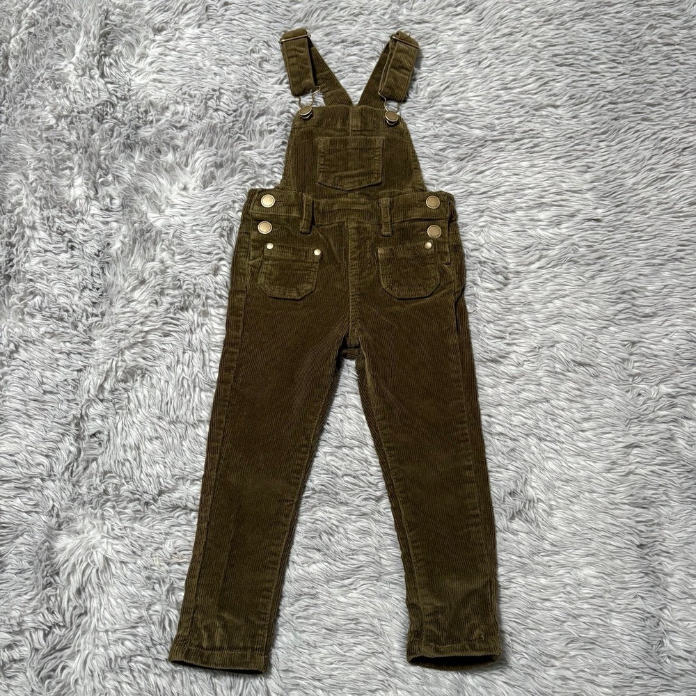 Jamie Kay Corduroy Overall Olive Green Toddler Boys 1Y